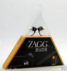 Genuine ZAGGBuds In Ear Stereo Headphones/Earphones Black NEW Sports iPhone 6s