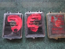 Mouth Calling 101 H.S. Strut Turkey Calls 06861 VHS w 2 DBL  D and Q Boy S call