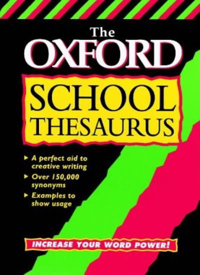 Oxford School Thesaurus for Students - 9780199103959