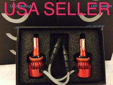 Ddm H11 H8 H9 Led Conversion Light Bulb Kit Car Headlight Hid 6000k Tuning Bulbs