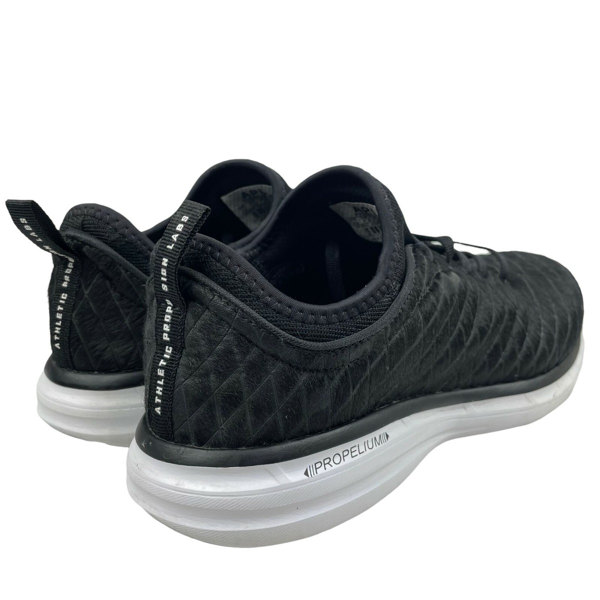 APL Athletic Propulsion Men\'s Iconic Phantom Black Calf Hair Sneakers Size 8 Amazon.com | Athletic Propulsion Labs (APL) Techloom Phantom  main image 3