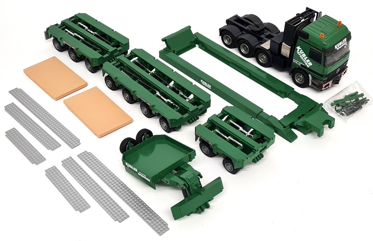 Conrad 1/50 Mercedes Titan Schererle Nooteboom Module