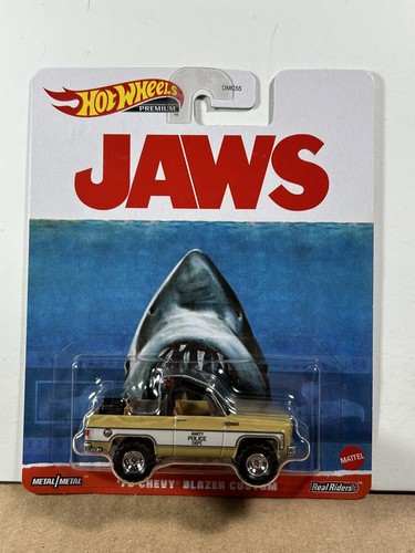 Hot Wheels Premium Retro Entertainment ‘75 Chevy Blazer Custom JAWS HTF