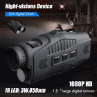 Monocular Night Vision Device 1080P Infrared 10x Digital Zoom Hunting Telescope