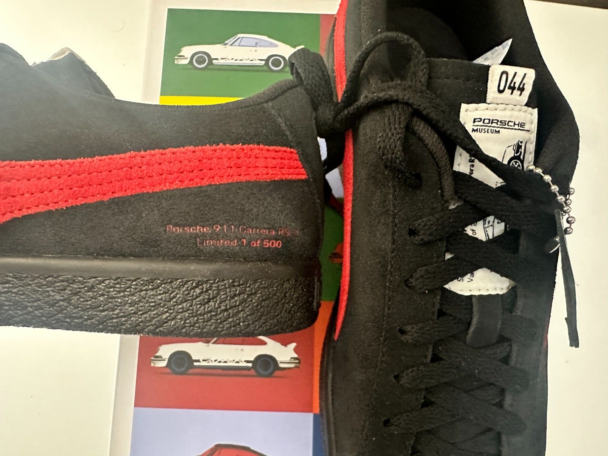 Porsche Puma Carrera RS SHOES Sneakers Limited 1/500 Black/Red