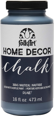 #ad Nautical 36045 Home Decor Chalk Acrylic Paint 16 Oz 16 Ounce 16 Fl Oz Pack $22.99
