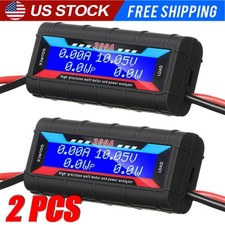 200a Dc Digital Monitor Lcd Volt Amp Meter Analyzer For Rc Battery Solar Power
