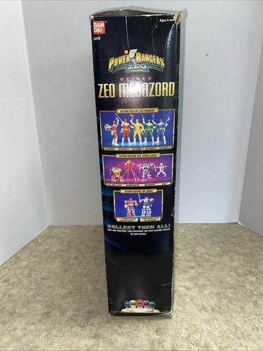 Modellino Power Rangers Zeo Deluxe Zeo Megazord 1996 Bandai spada mancante - Foto 4 di 20