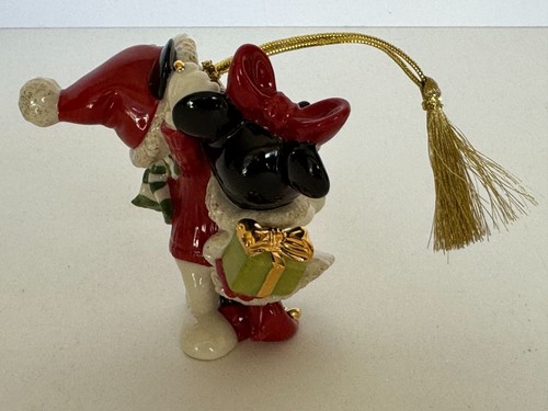 Disney Lenox Christmas Ornament Mickey and Minnie 2005 Collectible Holiday Decor - Picture 7 of 10