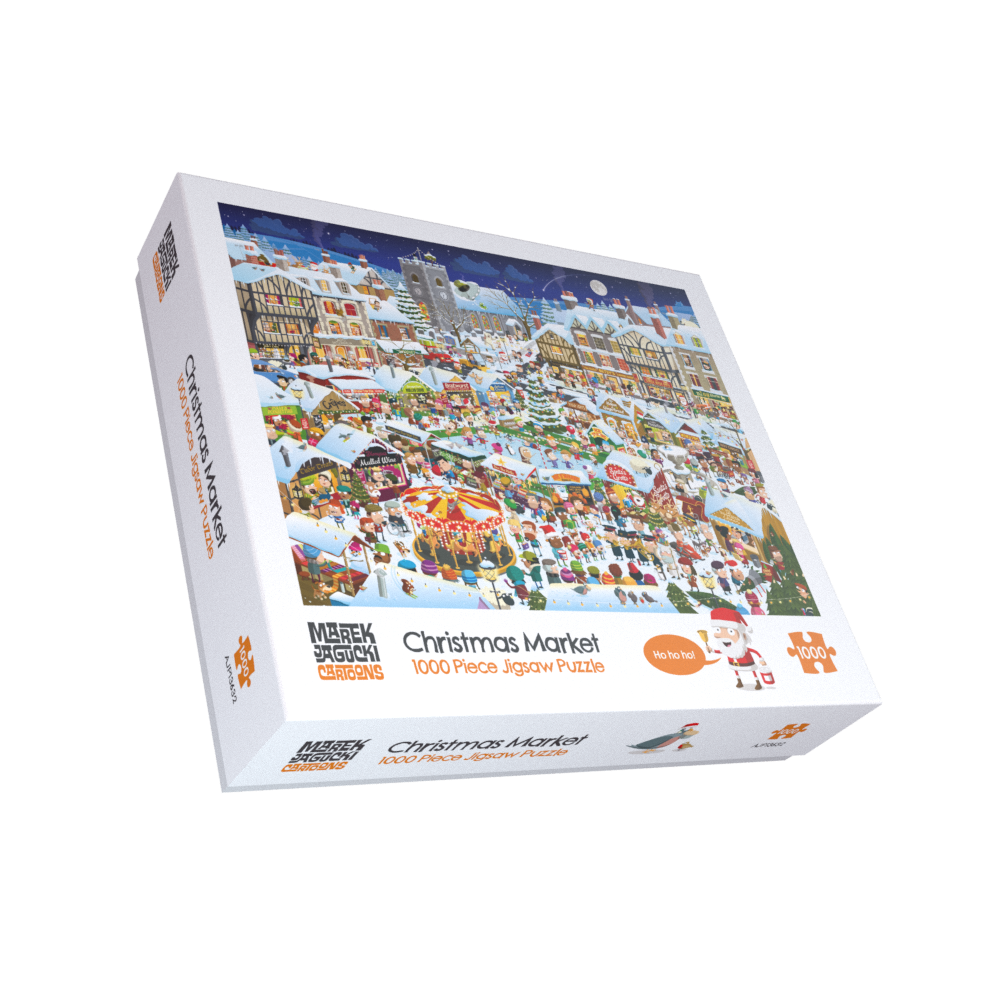 Christmas Market 1000 Piece Jigsaw Puzzle