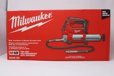 🔧 NEW Milwaukee M18 18V Lithium-Ion Cordless 2-Speed Grease Gun (2646-20 Tool)