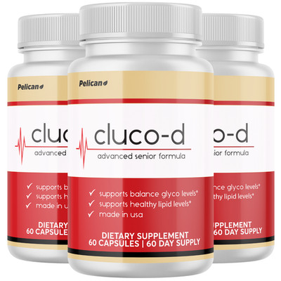 Cluco-D- Blood Support- 3 Bottles- 180 Capsules