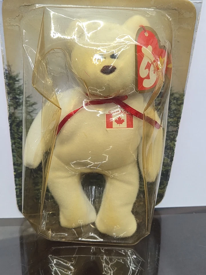 TY BEANIE BABY MAPLE THE BEAR VERY RARE ERRORS 1993 McDONALDS  - Image 2 of 4