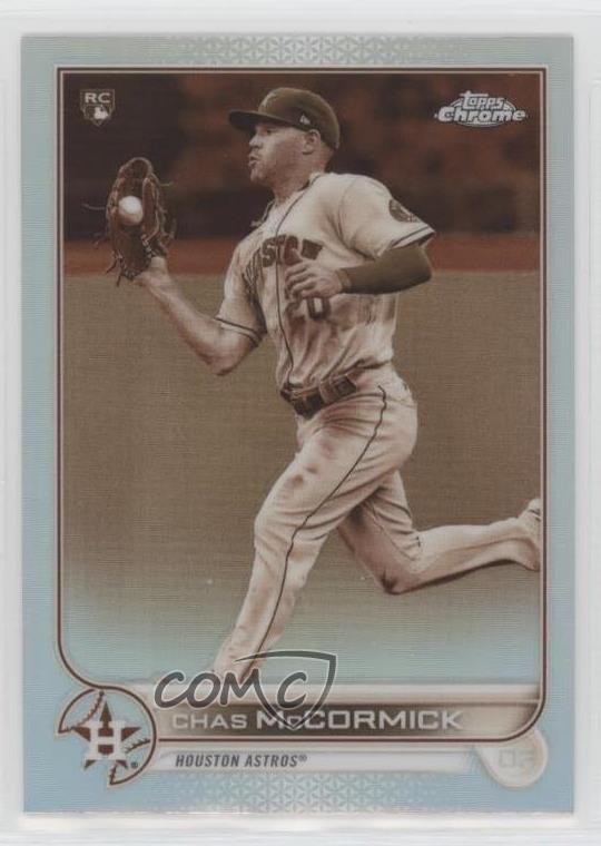 2022 Topps Chrome Sepia Refractor Chas McCormick #43 uk2