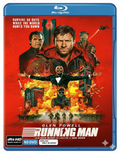 Blu-Ray:The Running Man 2025 Sci-Fi Action Thriller Movie Full HD All Region