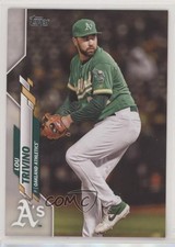 2020 Topps Advanced Stats 176/300 Lou Trivino #587 fm0
