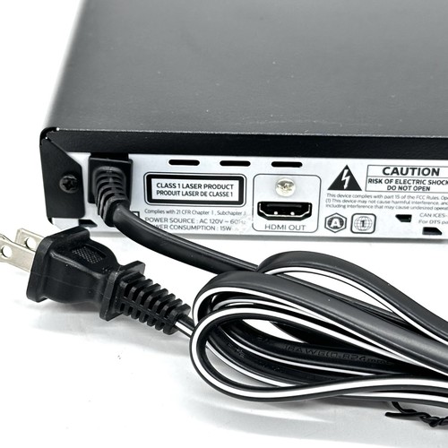 Philips Blu-ray DVD Player BDP1502/F7 B w/Remote 2 Movies HDMI Cable TESTED VGC - Picture 10 of 16