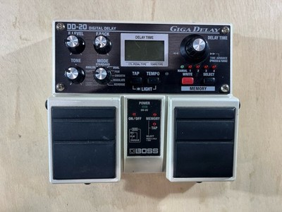 BOSS DD-20 Giga Delay Digital Delay Guitar Pedal Tap Tempo Multi
