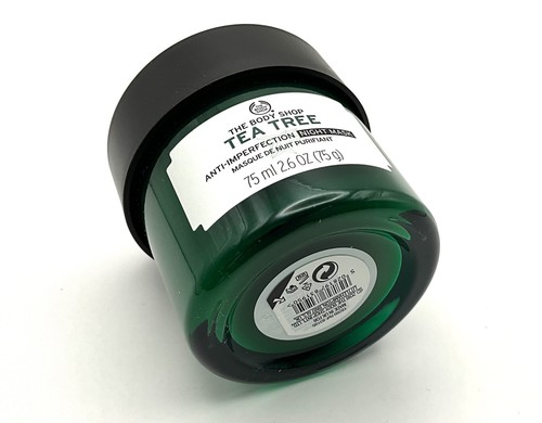 The Body Shop Tea Tree Anti-Imperfection Night Face Mask 75ml For Blemished Skin - Picture 8 of 9