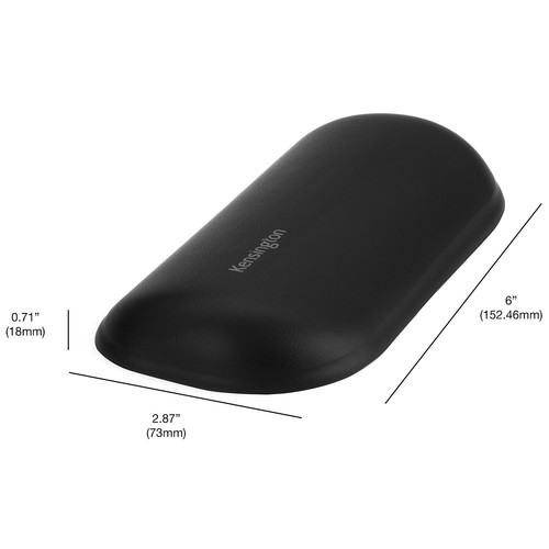 Kensington Ergosoft Wrist Rest f/Standard Mouse Black 52802 - Picture 4 of 8