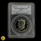 1976-S Proof Silver Clad Bicentennial Kennedy Half Dollar PCGS PR69DCAM -E1020