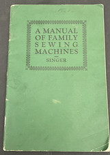 Instructions Manual for Singer Sewing Machines Booklet ~ Vintage 1926