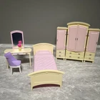 Vintage 2002 Barbie Living In Style  Bedroom Set Excellent Condition