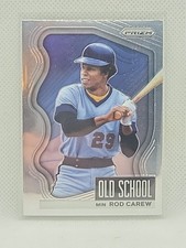 Rod Carew 2022 Panini Prizm Baseball Old School #OS9 NrMt