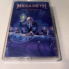 Megadeth - Rust in Peace Cassette Capitol 1990