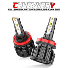 For 2019-2021 Chevy Silverado 1500 5.3L 2x H11 LED Headlight Low Beam Bulbs Kit
