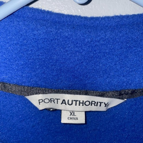 Giacca Autorità Portuale Uomo XL Full Zip Pile Pepsi Tasche Ricamate - Foto 2 di 9