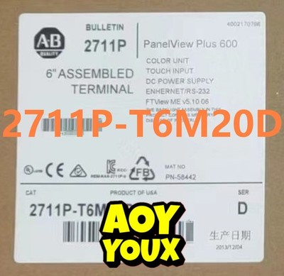 BRAND NEW ALLEN BRADLEY 2711P-T6M20D Touchpad Touch Screen PanelView Plus 600