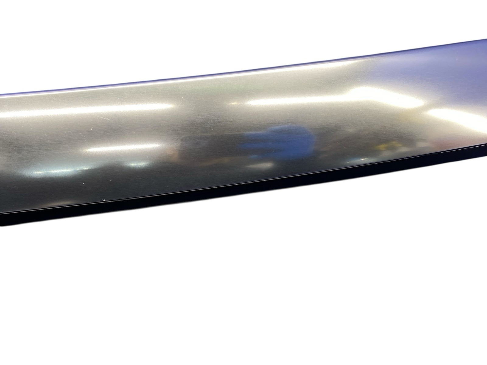2008-2015 AUDI R8 FRONT LEFT EXTERIOR A PILLAR COVER MOULDING SILVER *SCRATCHES*