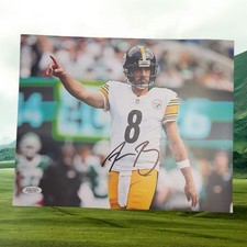 Aaron Rodgers Pittsburgh Steelers Autographed Hand Signed 8x10 Photo W COA