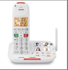 VTech SN5127 90dB Timbre Amplificado Inalámbrico Senior Teléfono con Contestador Automático