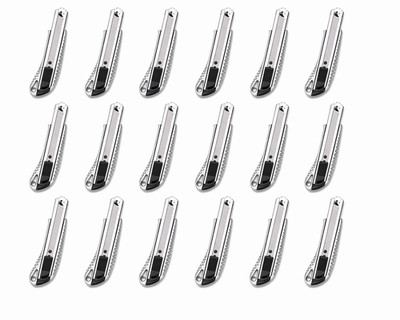 20 x Profi Alu Druckguss Cuttermesser Trockenbaumesser Cutter Teppichmesser 18mm