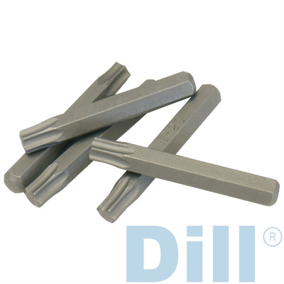  5535-1 5PK Dill Air Controls Replacement T-20 Bits For 5535 Driver (Pack of 5)