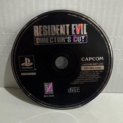 Resident Evil: Director's Cut (Sony PlayStation 1) Disc Only - Tested - Free S&H