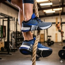 Nike Metcon 8 Royal Blue Dark Smoke Grey Men's Size 8 DO9328-401 Gym Training
