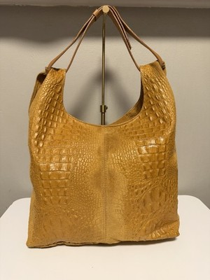 Vera Pelle Satchel/Shoulder Bag Made In Italy  