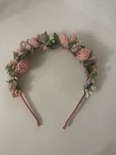 Multicolor Floral Party Headband One Size