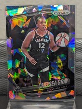 2025 Panini Prizm WNBA - Chelsea Gray #111 Ice Prizm Las Vegas Aces