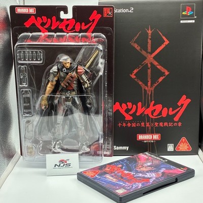 Berserk Branded Box PS2 Limited Edition Unopened Guts Figure CIB Japan Import