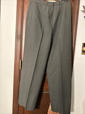 Vintage 70s OG 8410-01-105-4698 Women's Utility Slacks Army Military Pants 16R