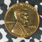 1958 United States Lincoln Wheat Small Cent Lot#C7763 Proof!