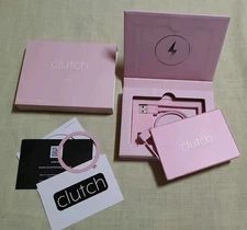 Clutch Pro Magnetic Charger PowerBank Android iPhone USB-C Pink iPhone 15/newer