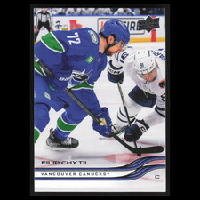 Filip Chytil #426 2025 Upper Deck Vancouver Canucks Hockey Card NHL NM