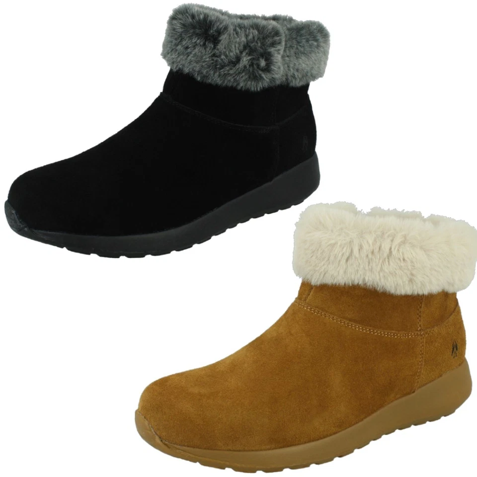 Damen Hush Puppies Lollie Warm Futter Freizeit Stiefeletten - Bild 1 von 1
