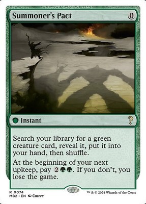 [MTG] Summoner's Pact (0074) (MB2) NM
