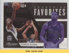 2010-11 Prestige Franchise Favorites Tyreke Evans #30 READ 1s8